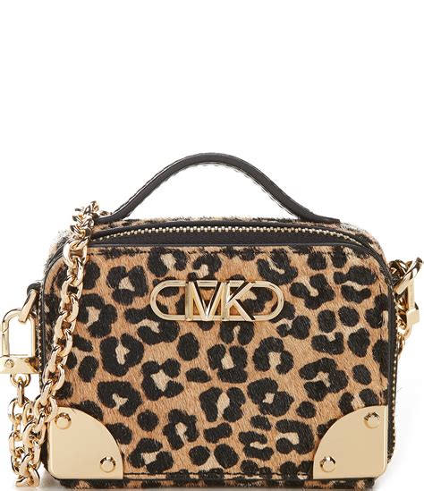 michael kors leopard bag|michael kors calf hair crossbody.